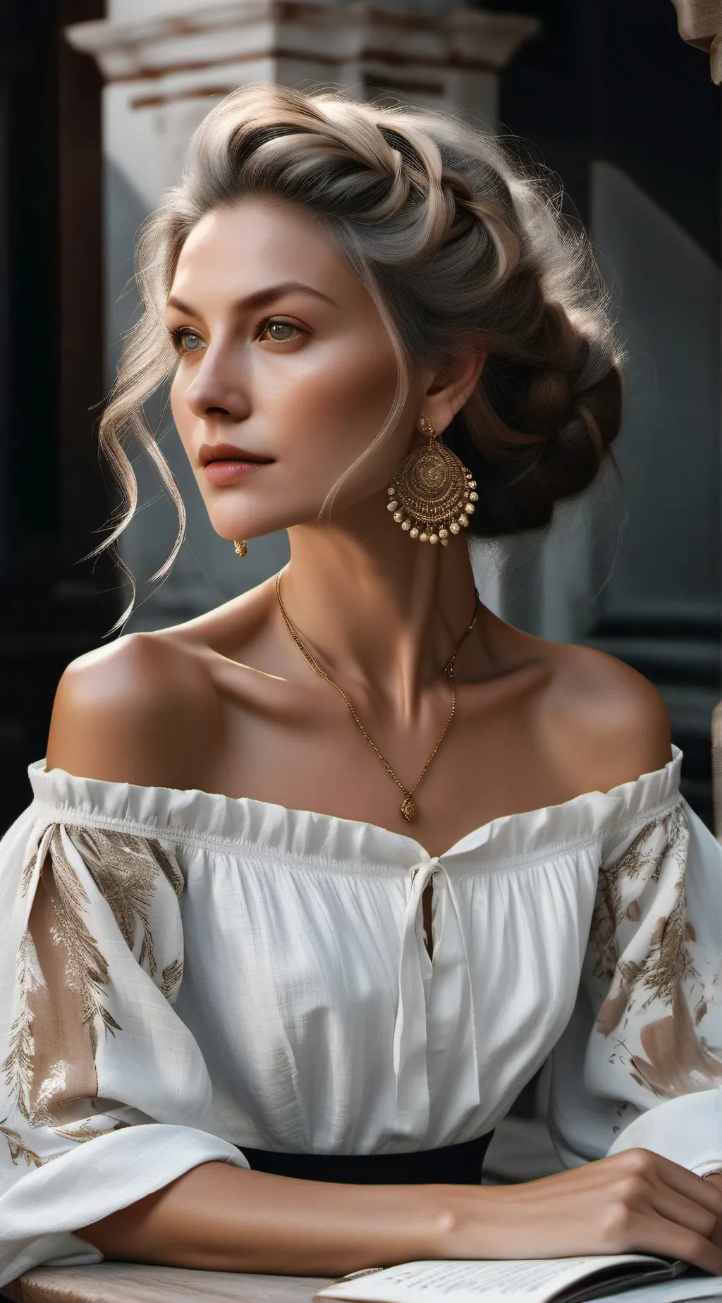 ai character: fray background