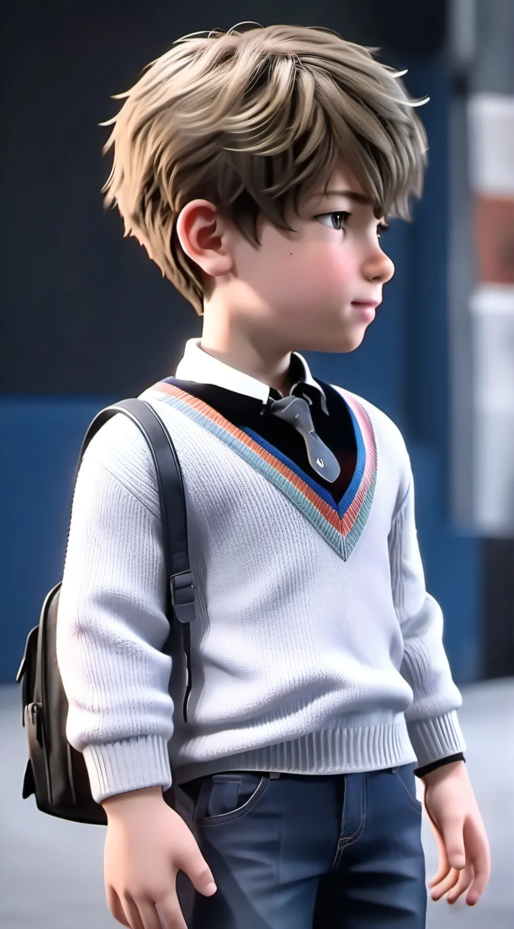ai character: Austin  background