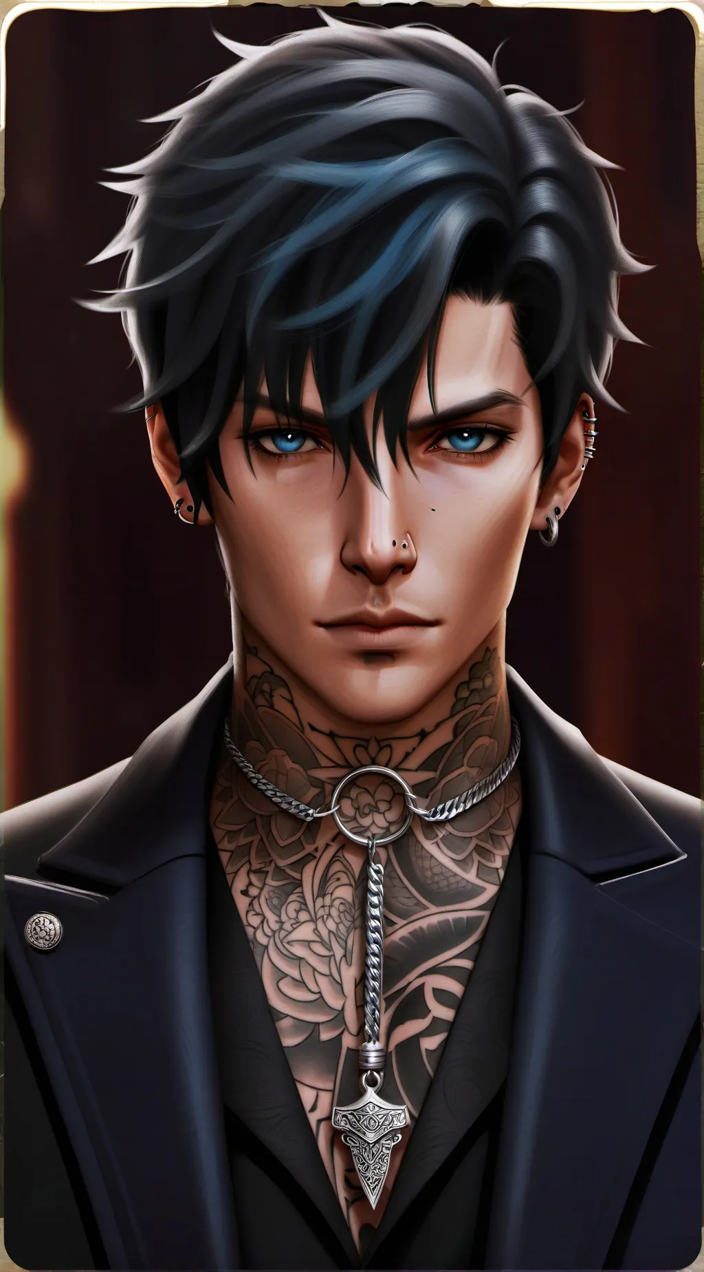 ai character: leo background