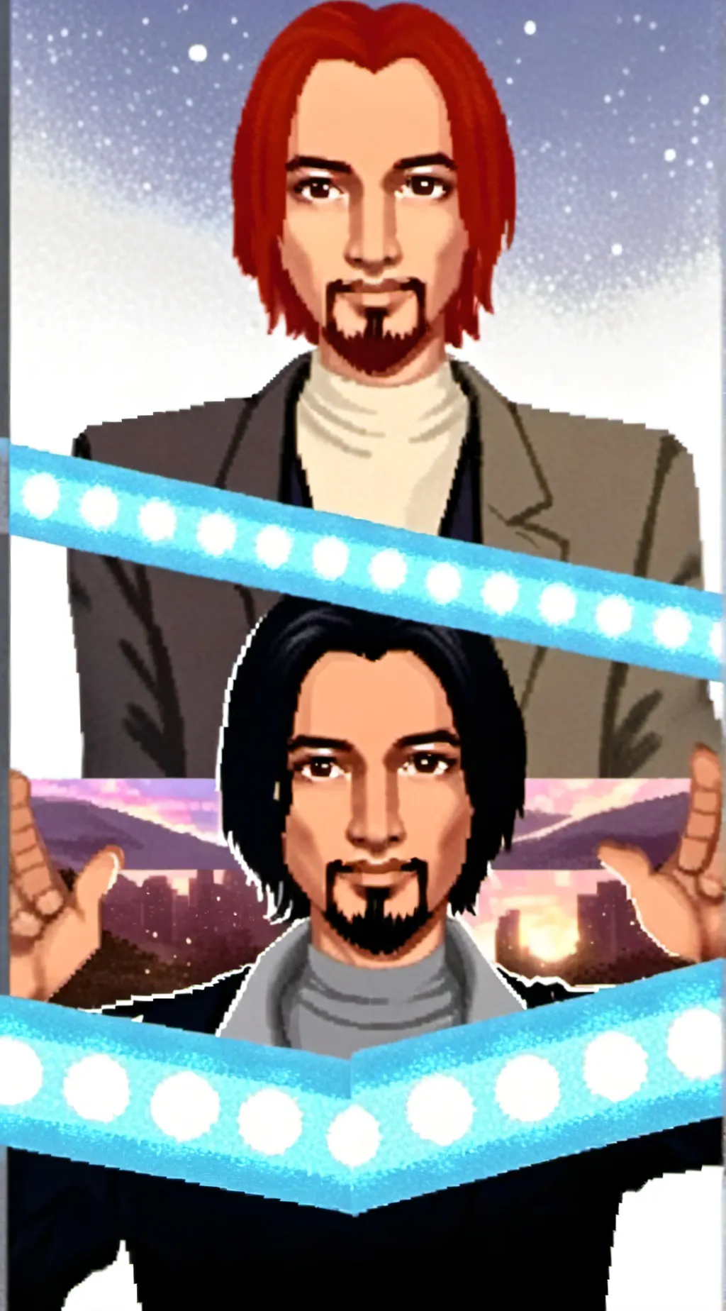 ai character: Descendants  background