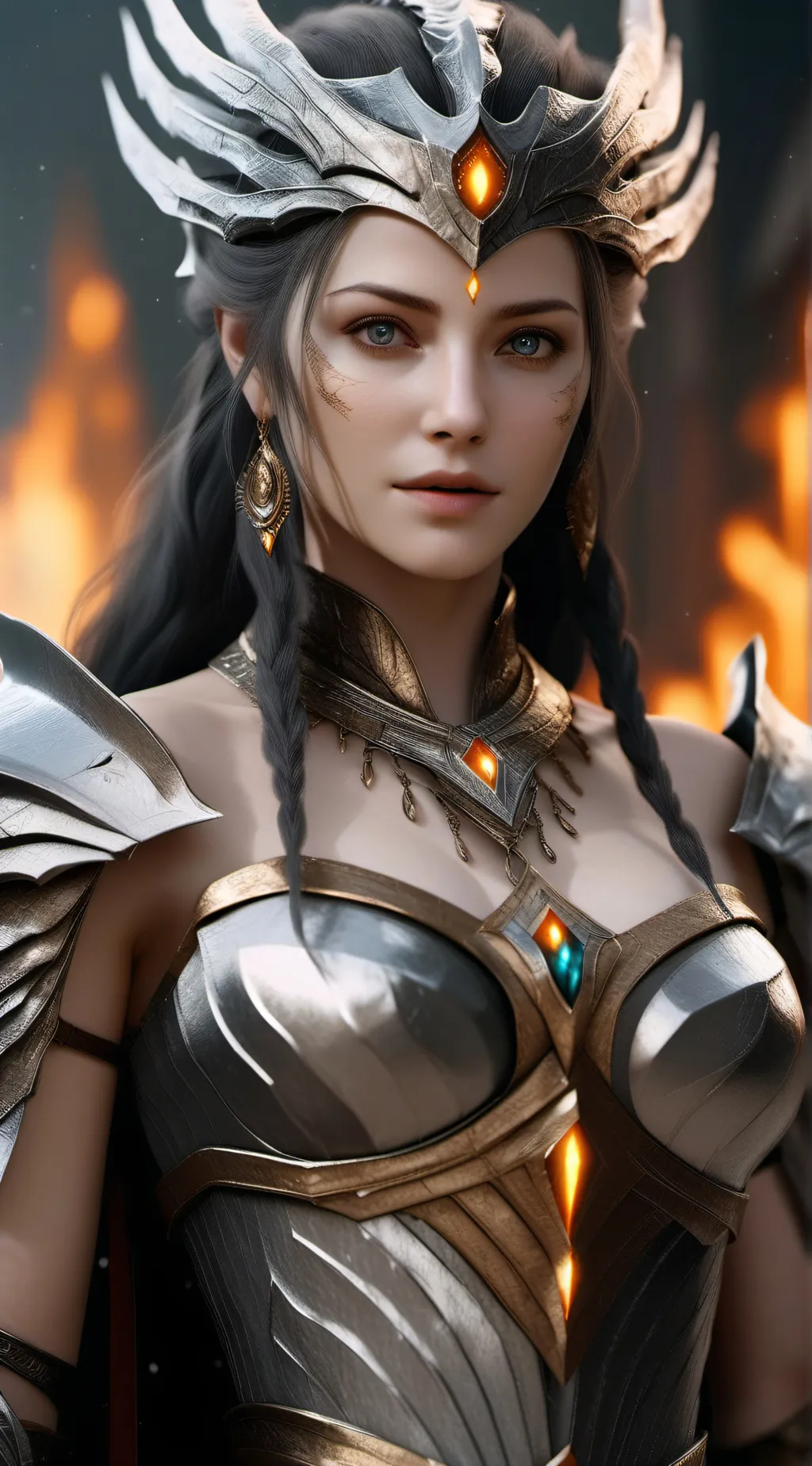 ai character: Queen Anera background