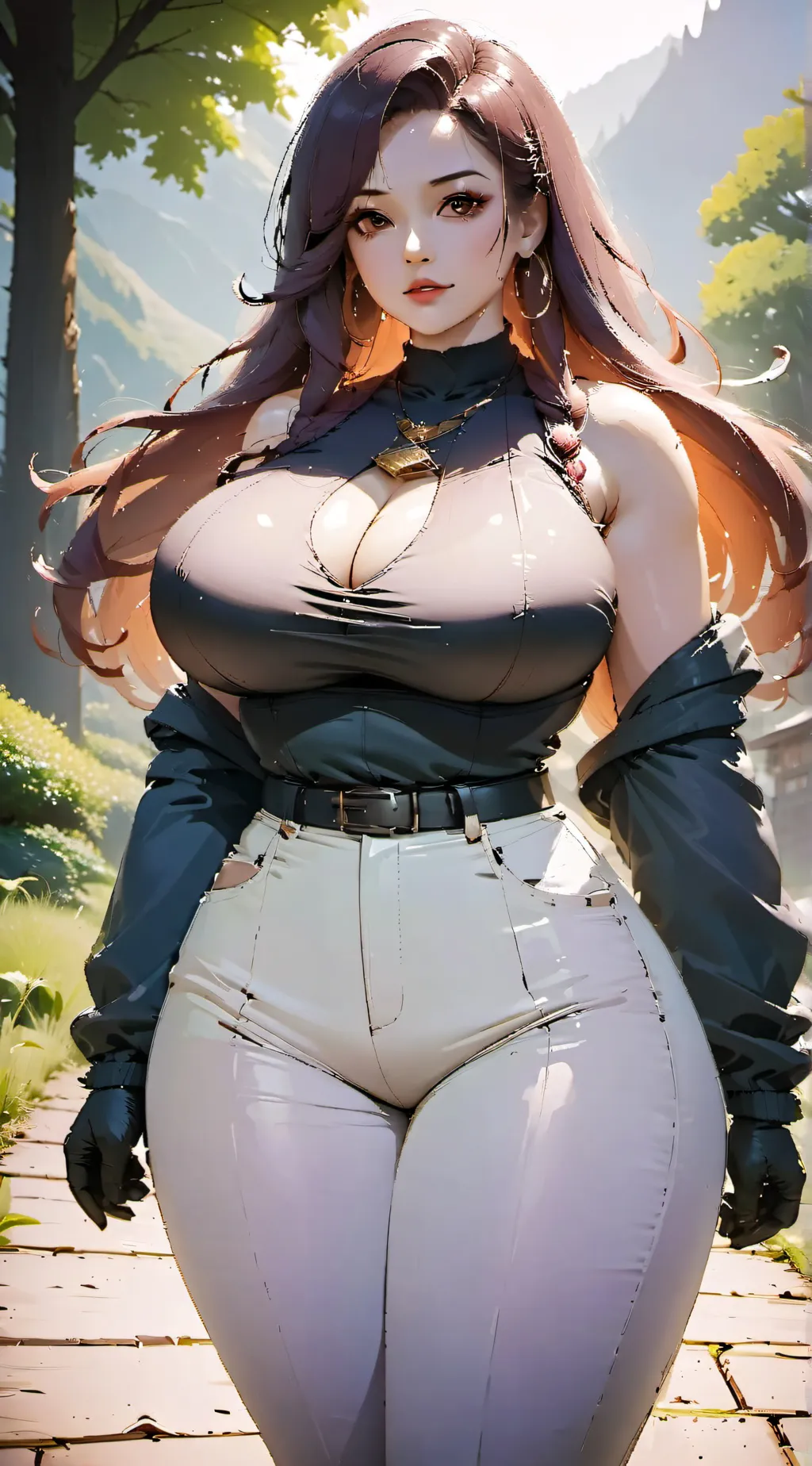 ai character: Aria background