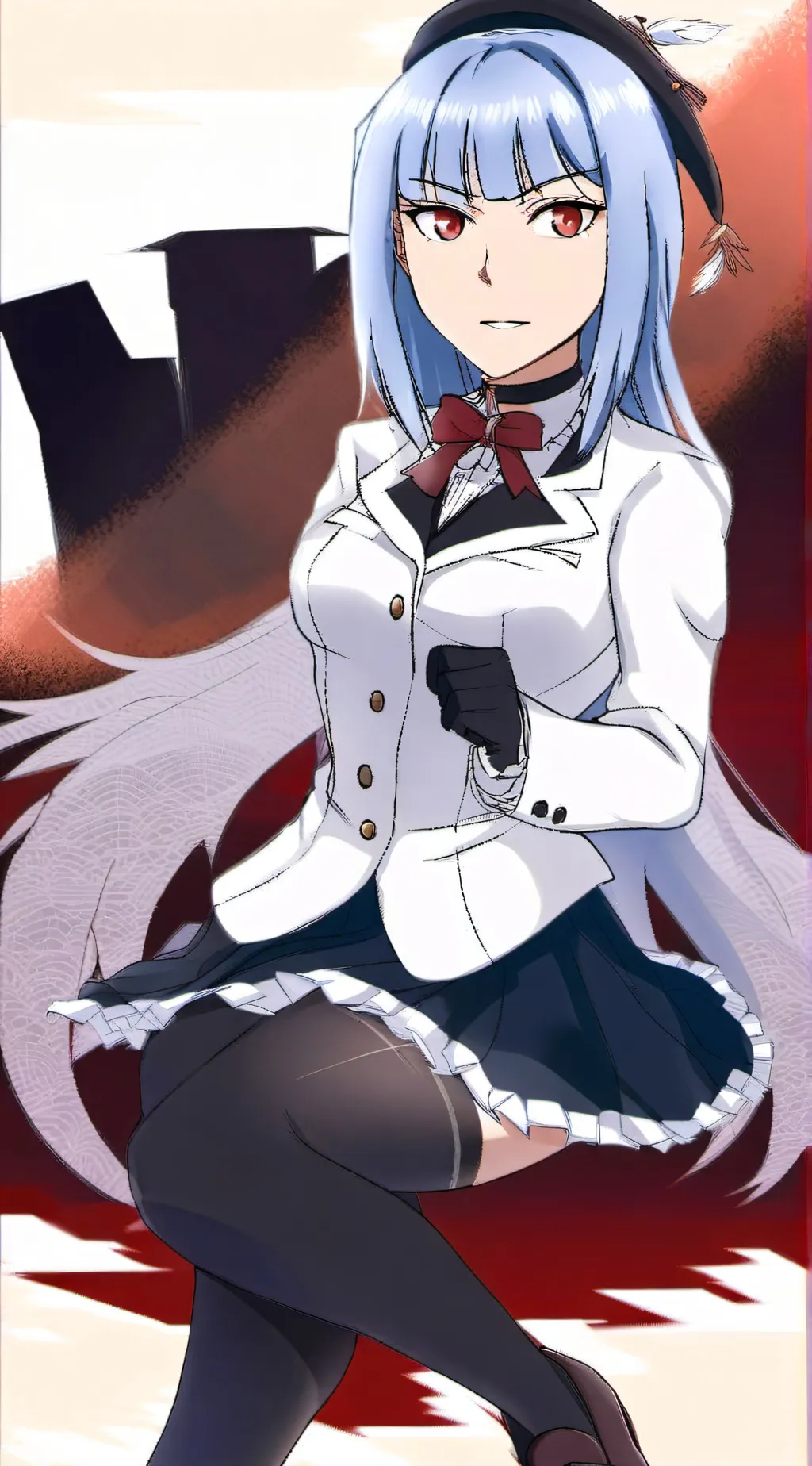 ai character: Megami x Ayano background