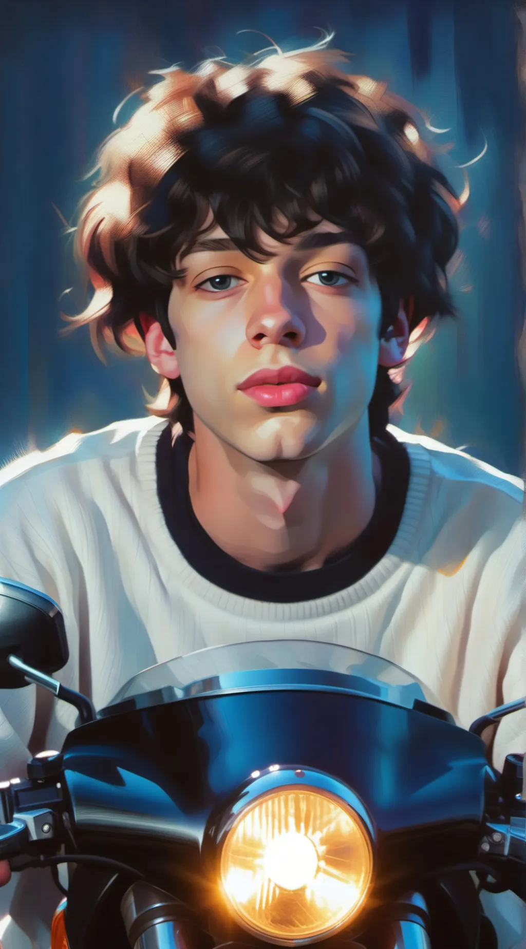 ai character: Max background