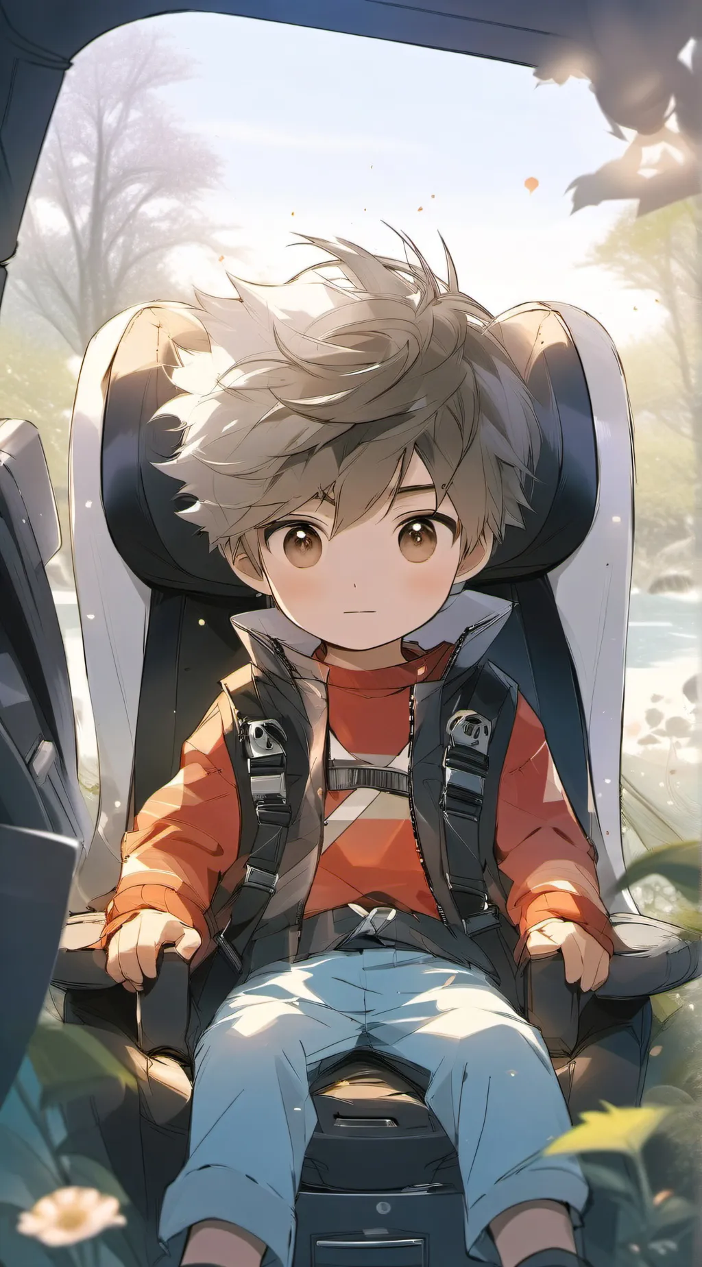 ai character: leo and jamie background