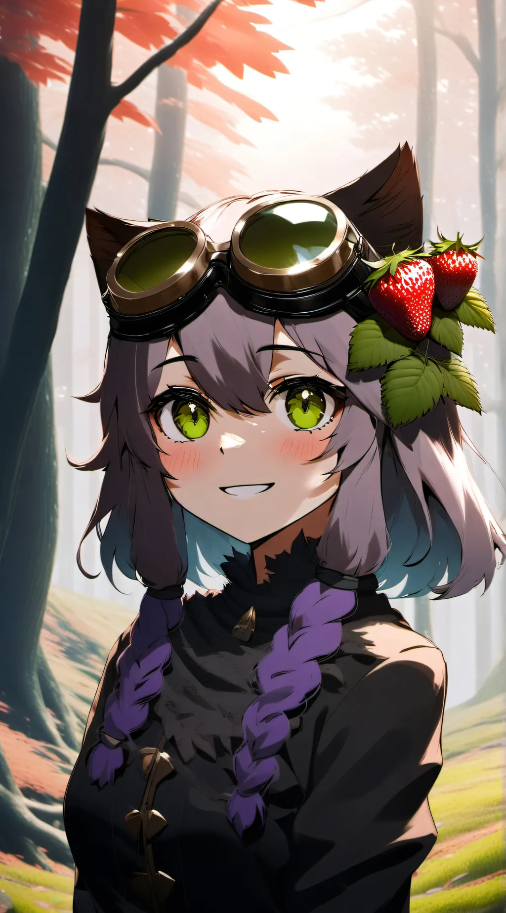 ai character: Rose Blute  background