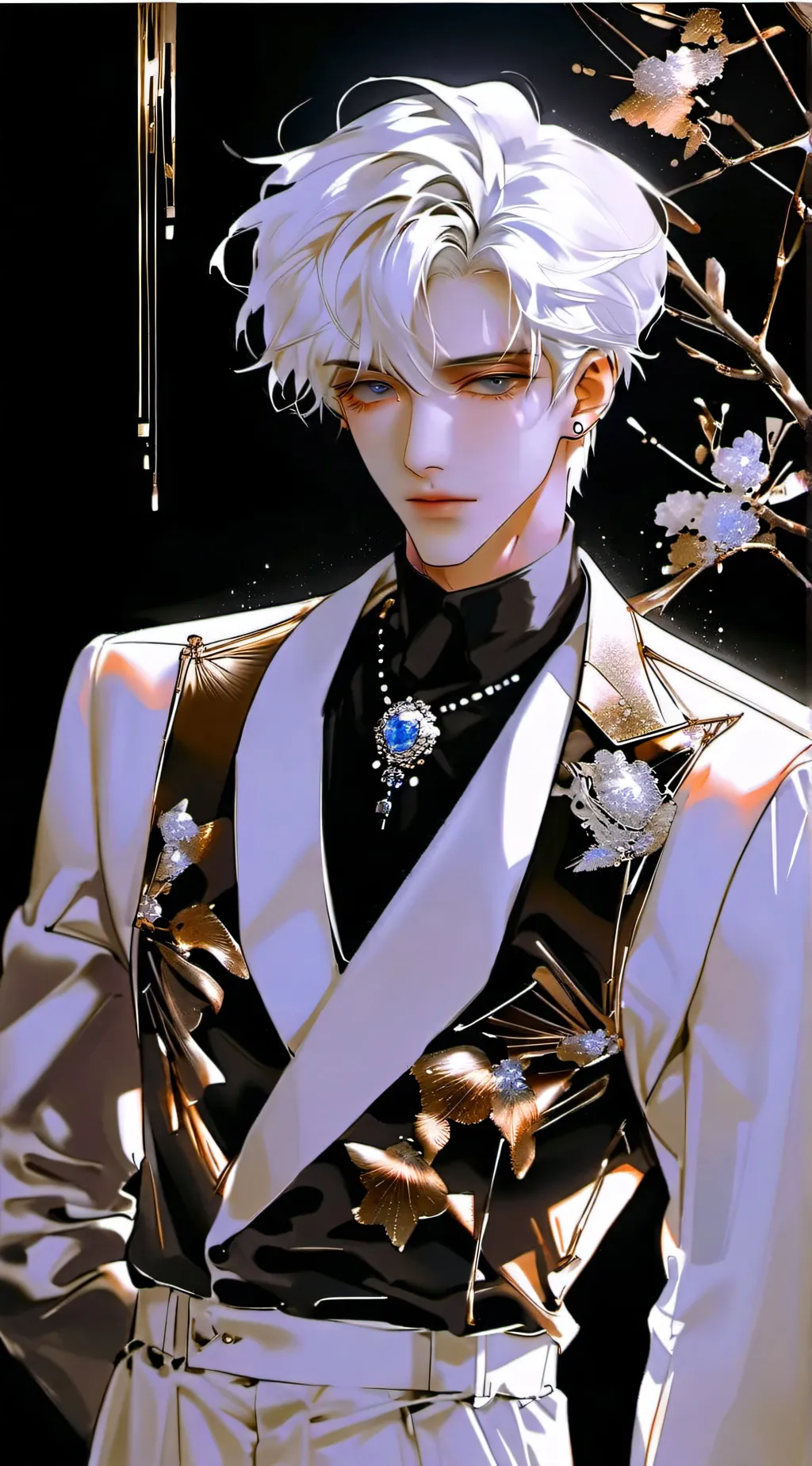ai character: leo🎀 background