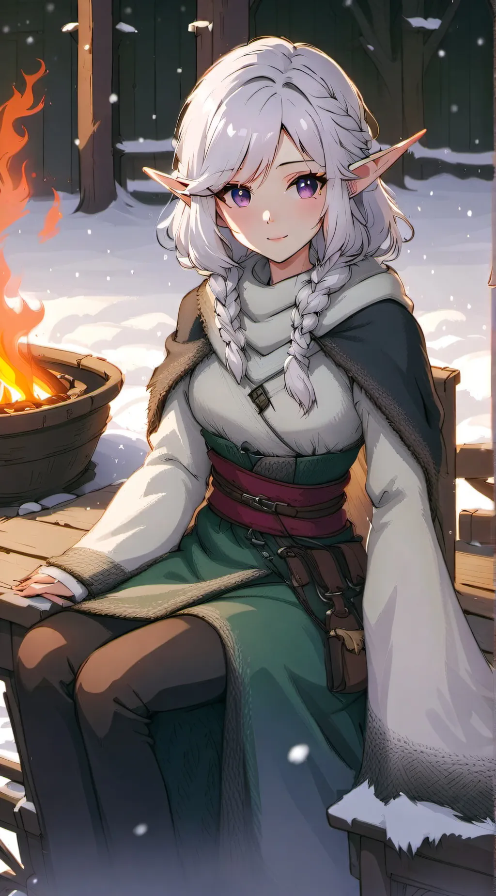 ai character: Eira background
