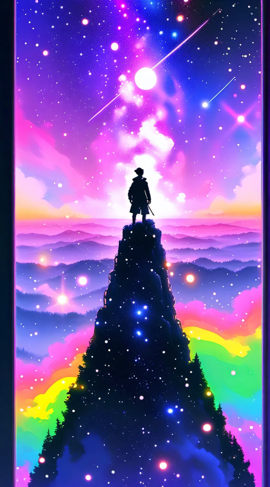 ai character: lgbtq+ hang out background