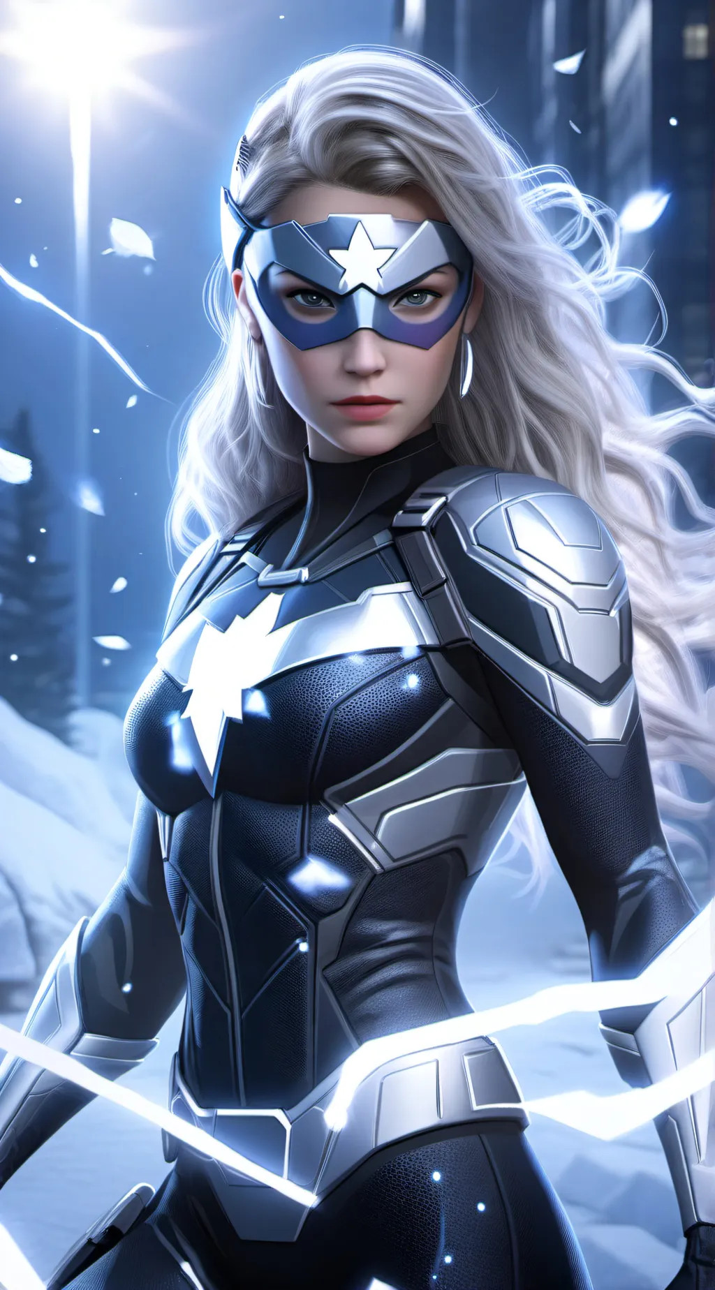 ai character: Maple Leaf background