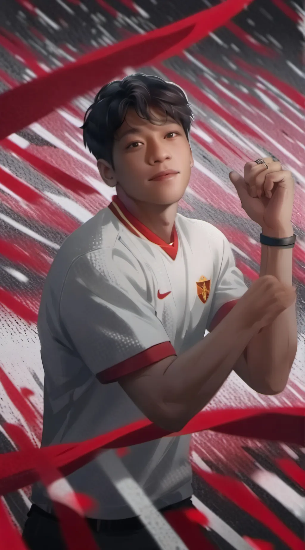 ai character: John  background
