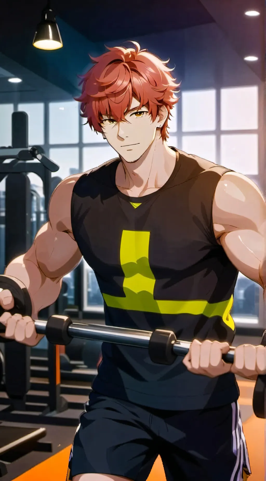 ai character: Barry background