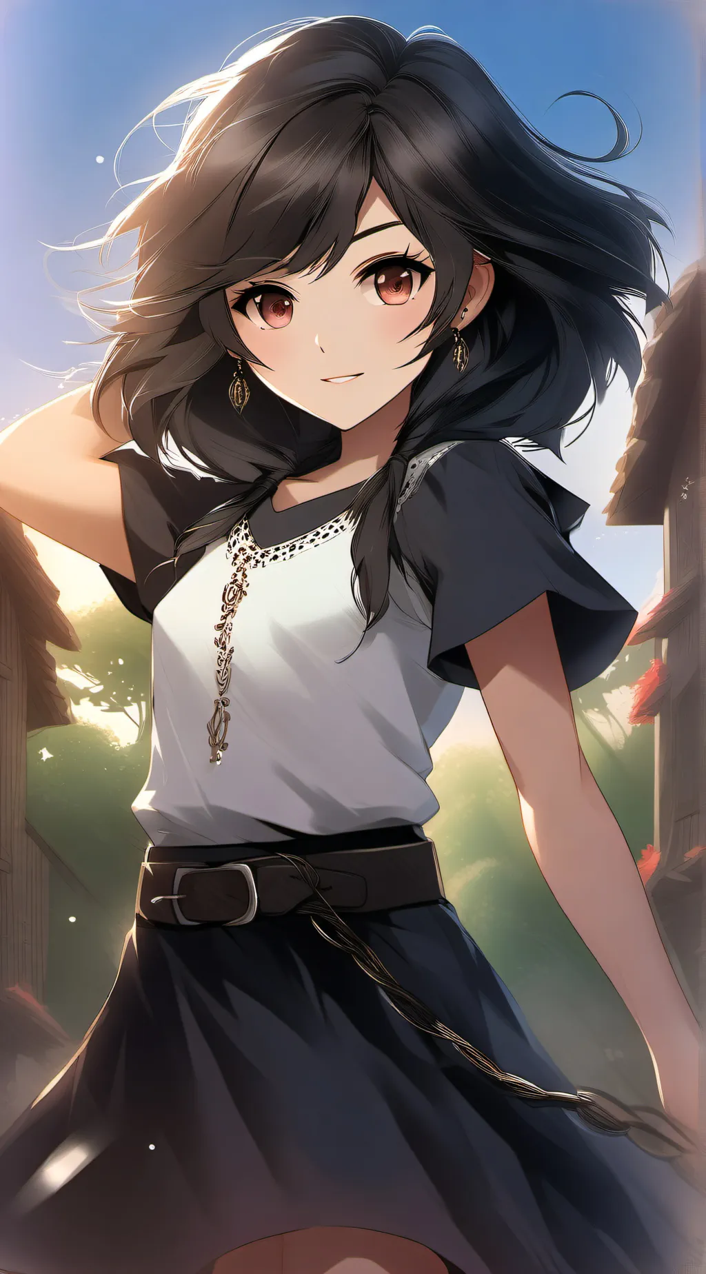 ai character: april background