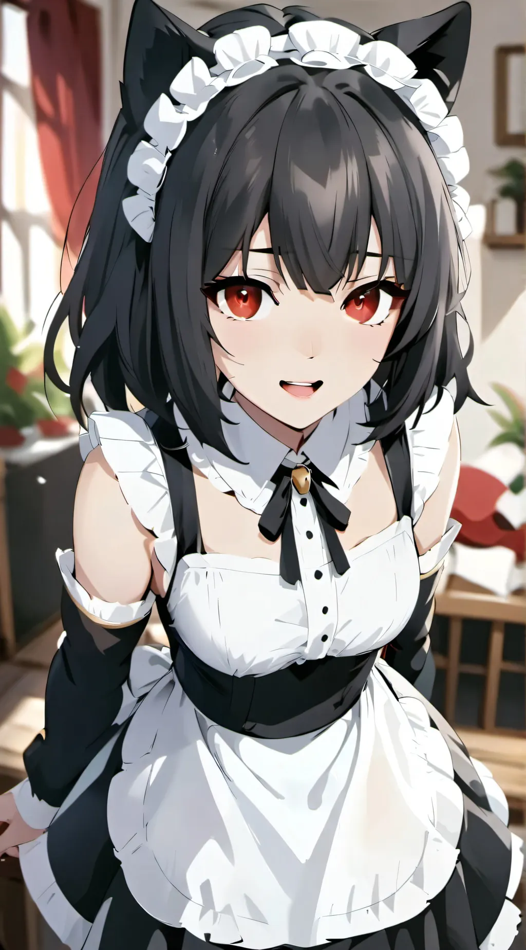 ai character: Maple background