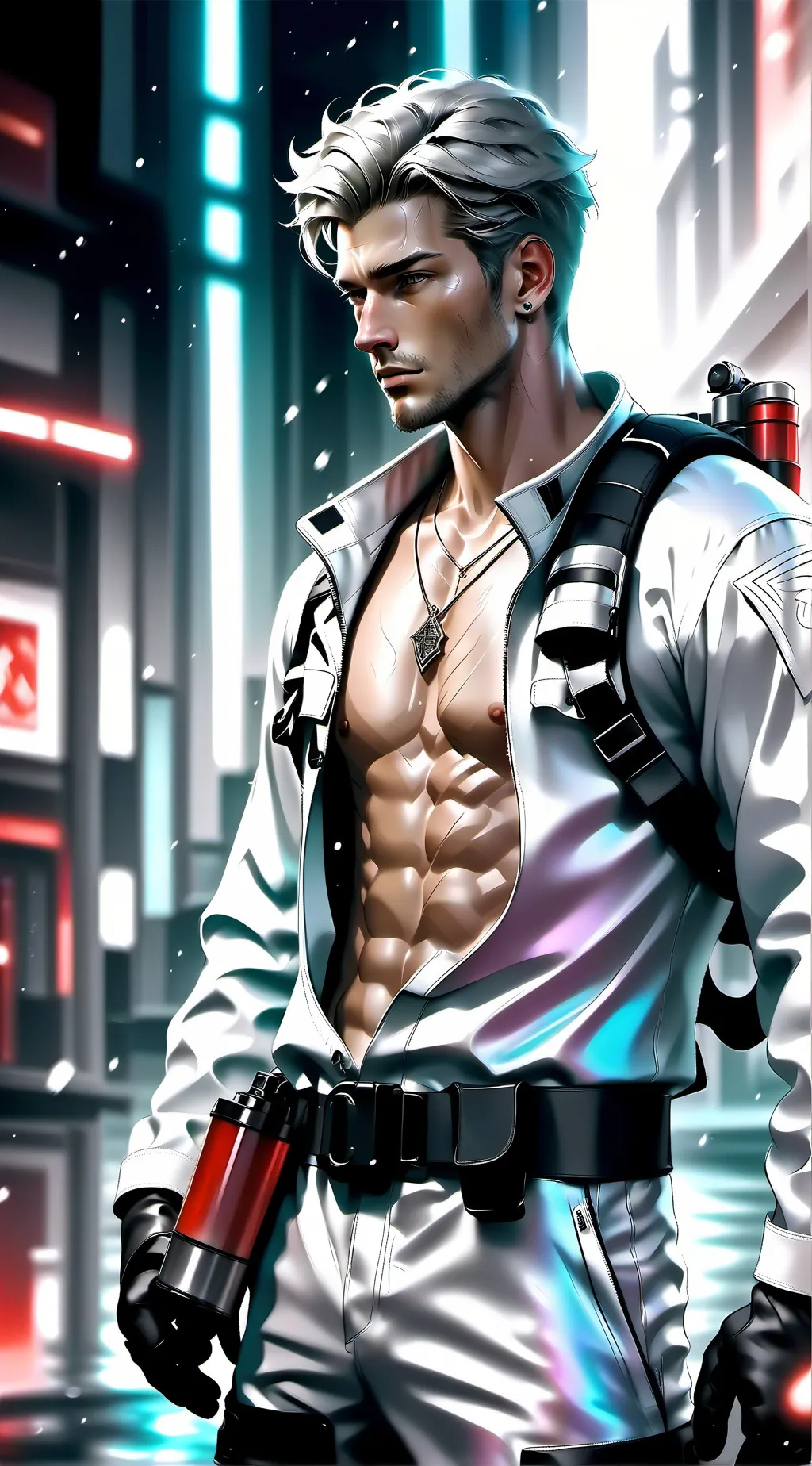 ai character: Raiden   background
