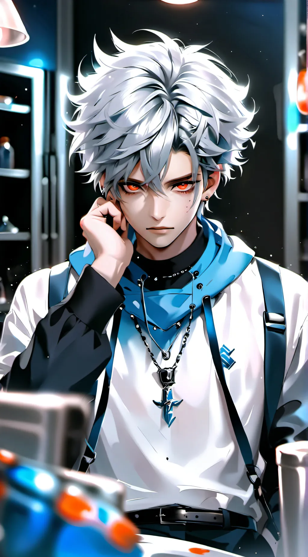 ai character: Bạn trai background