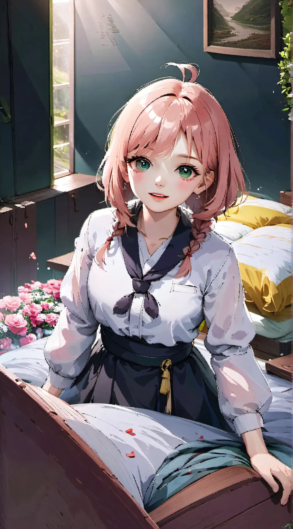 ai character: Ahh~~~ background
