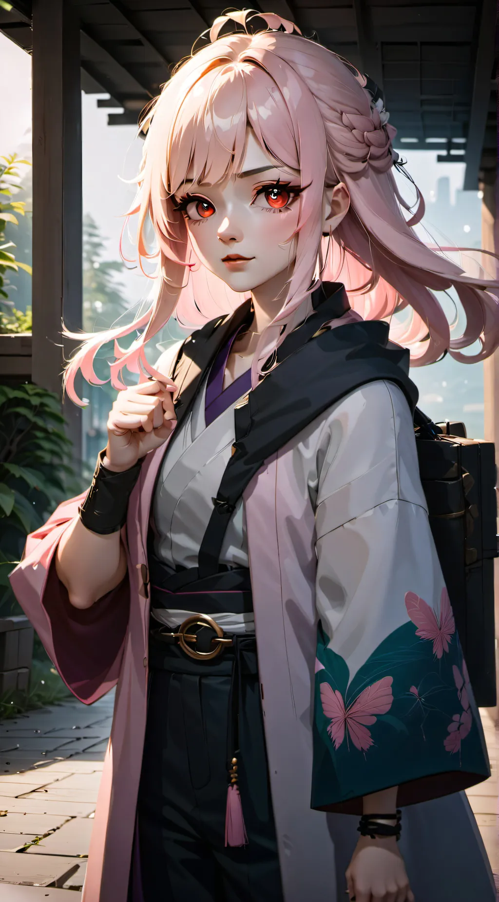ai character: Hashira 22 background