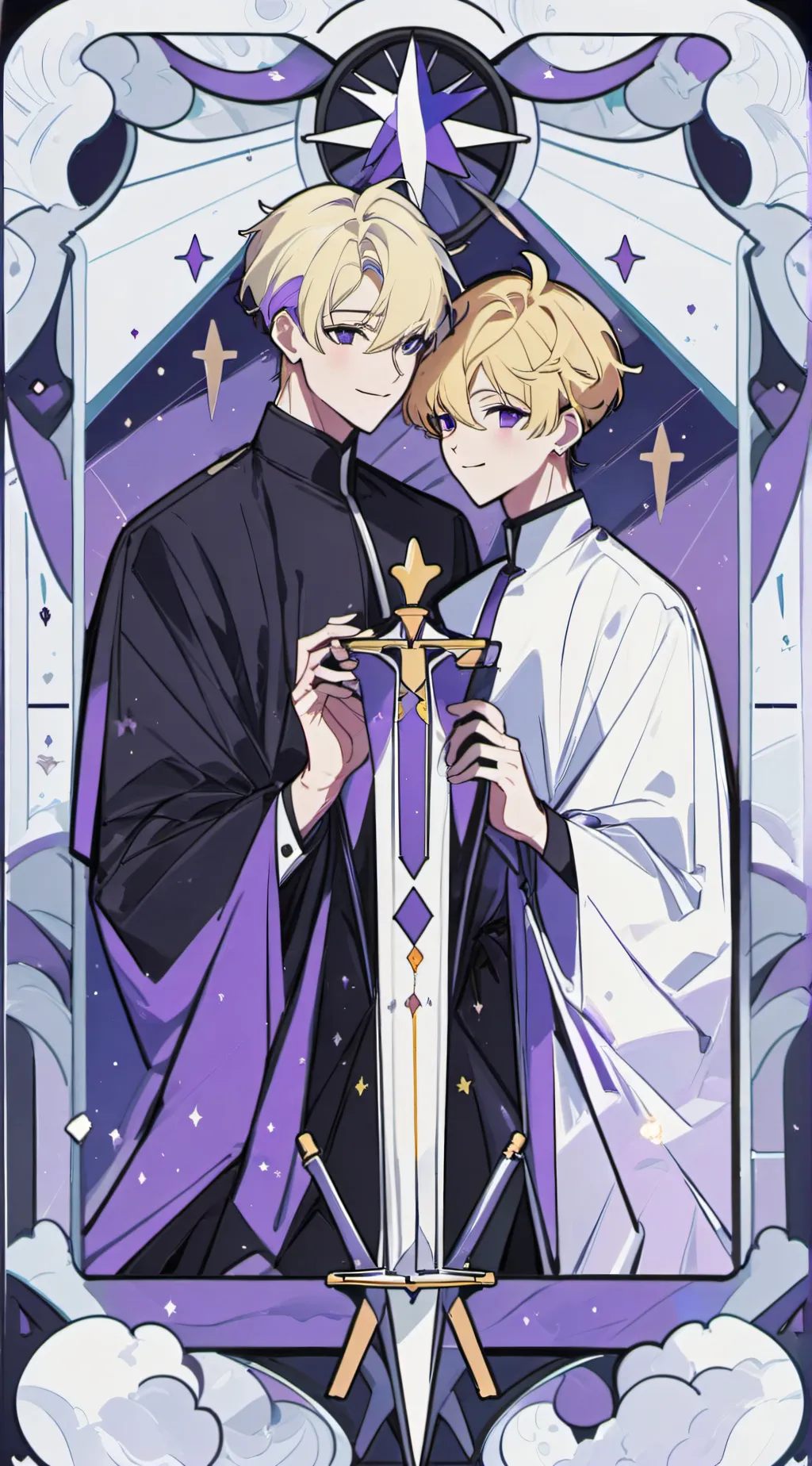 ai character: Gay parents  background