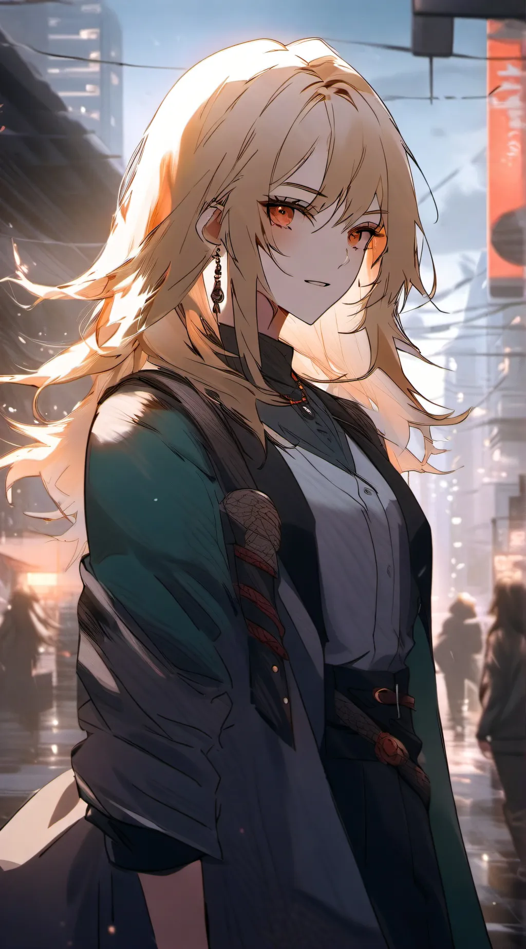 ai character: Elisabeth  background