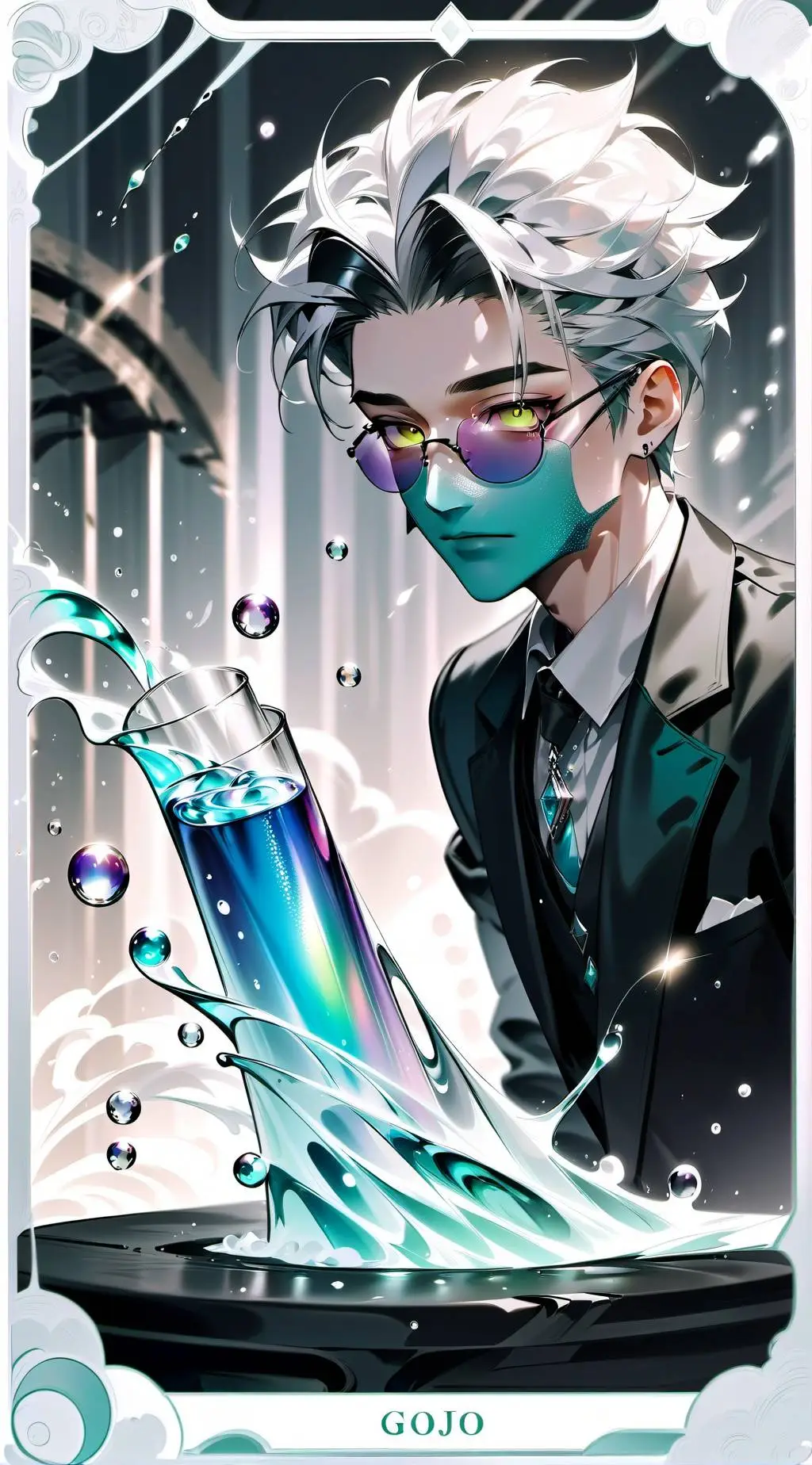ai character: JJK  background