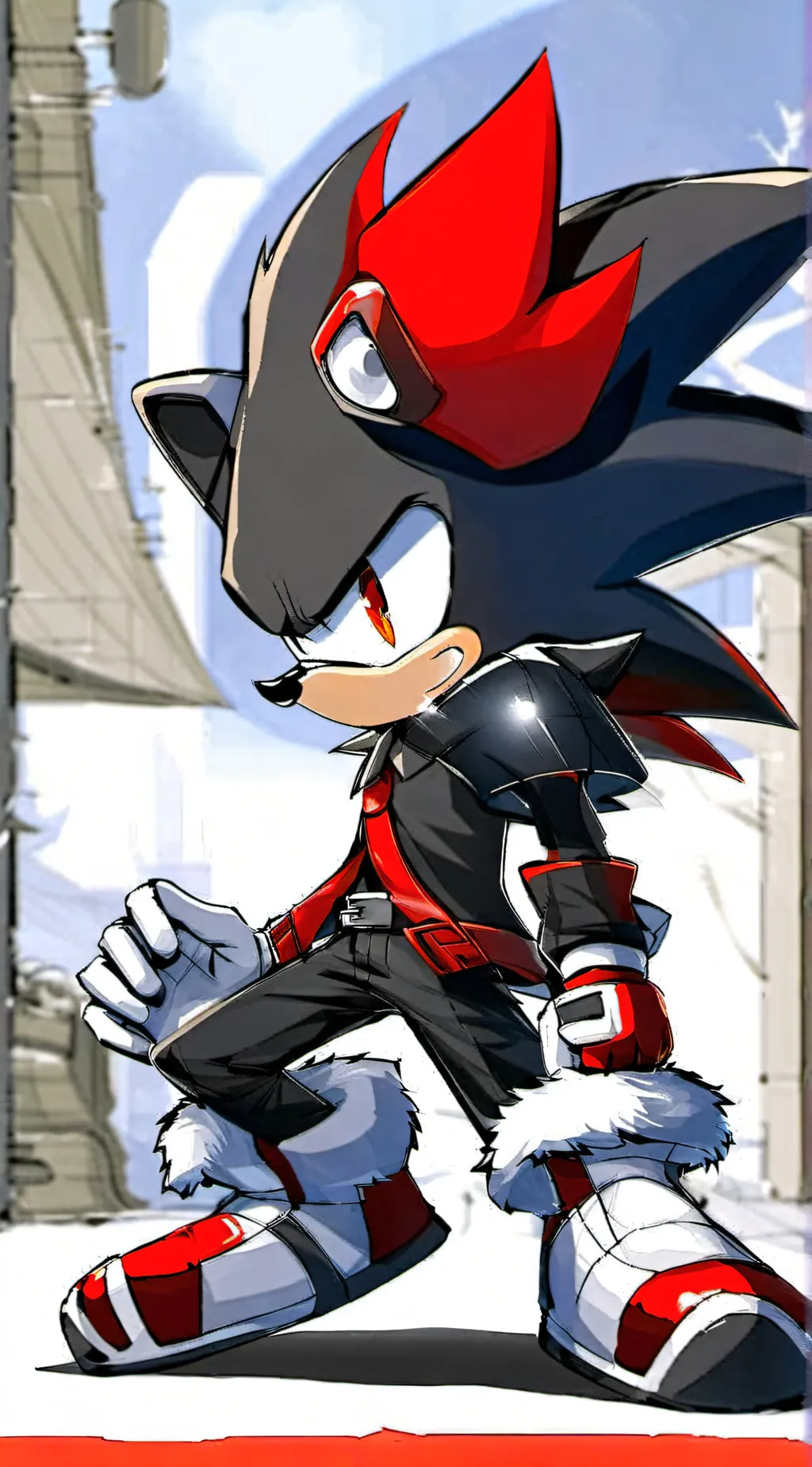 ai character: Bodyguard Shadow background