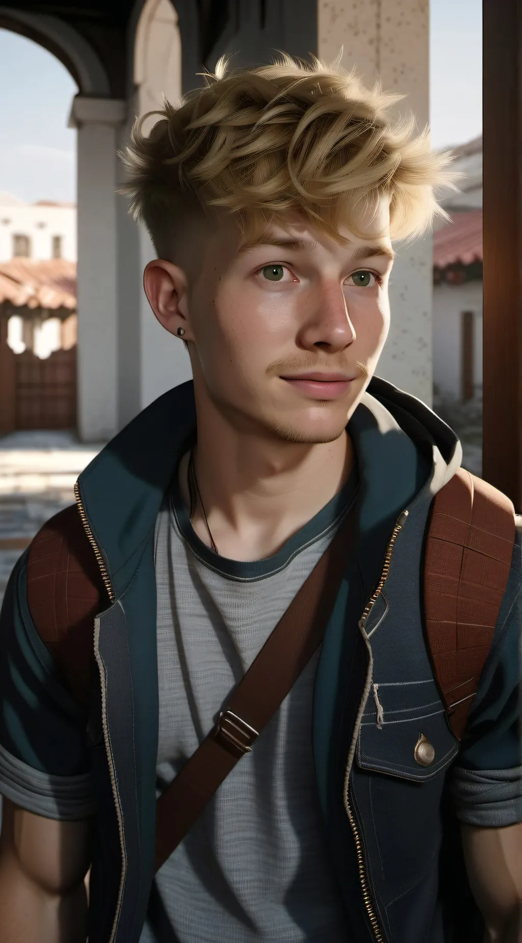 ai character: Sam Golbach background