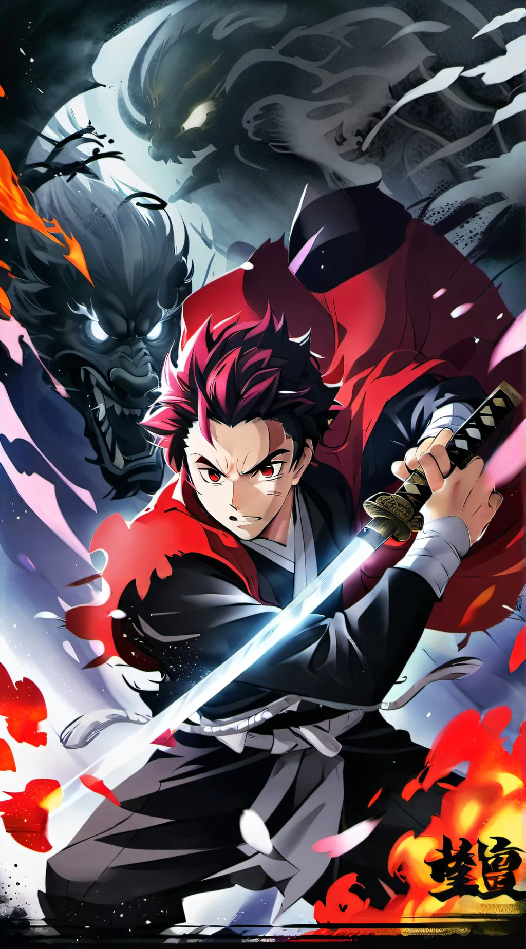 ai character: Demon Slayer KNY☆ background