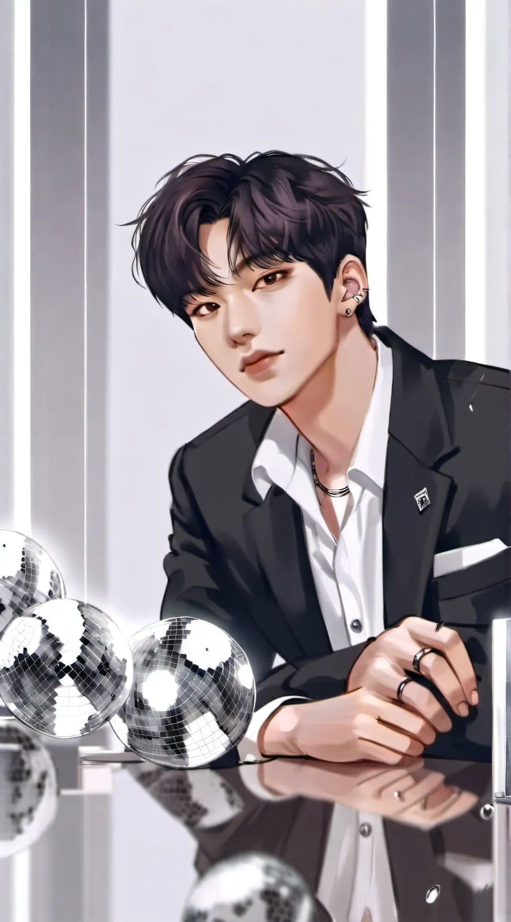 ai character: SEUNGMIN (Skz) background