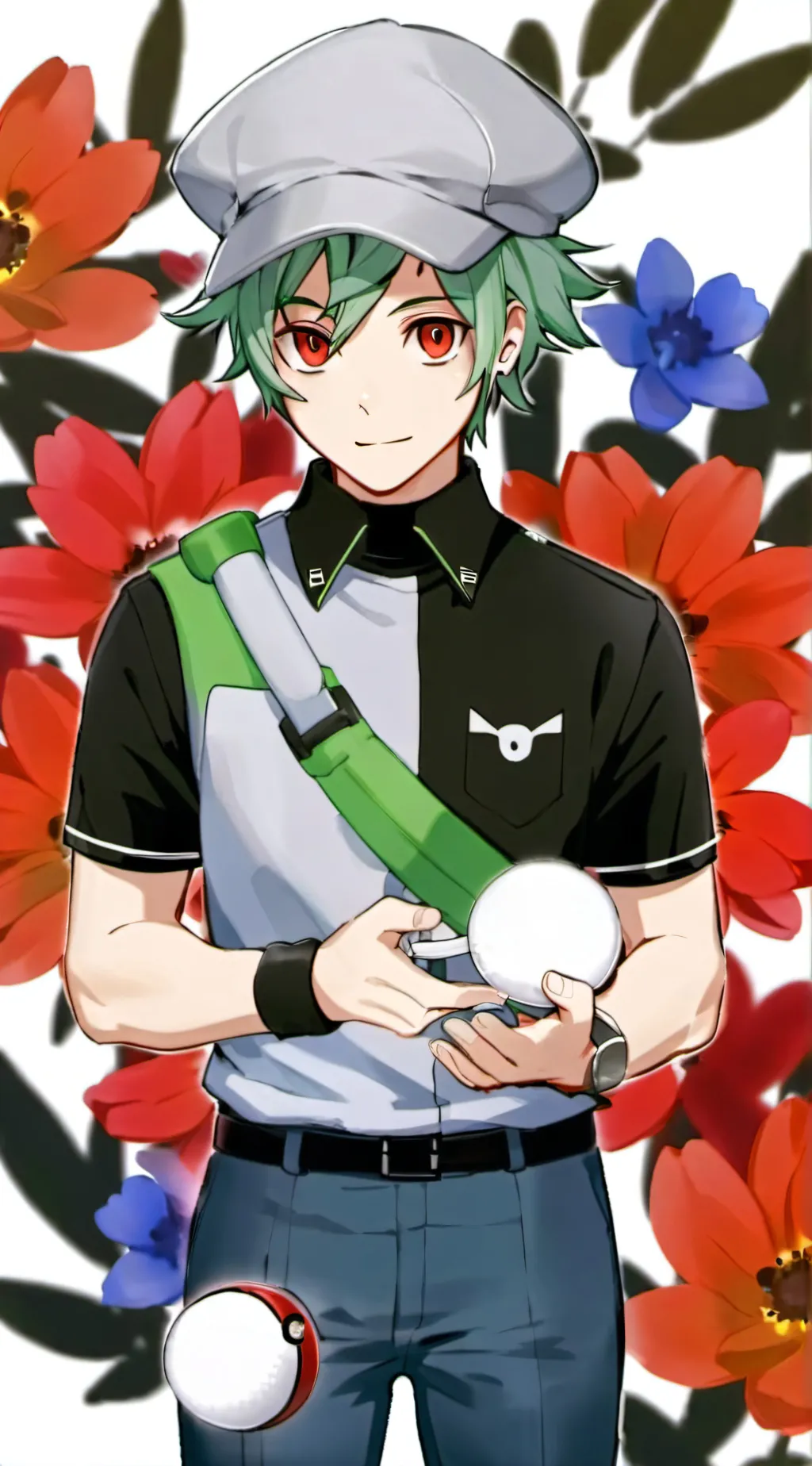 ai character: Bulbasaur  background