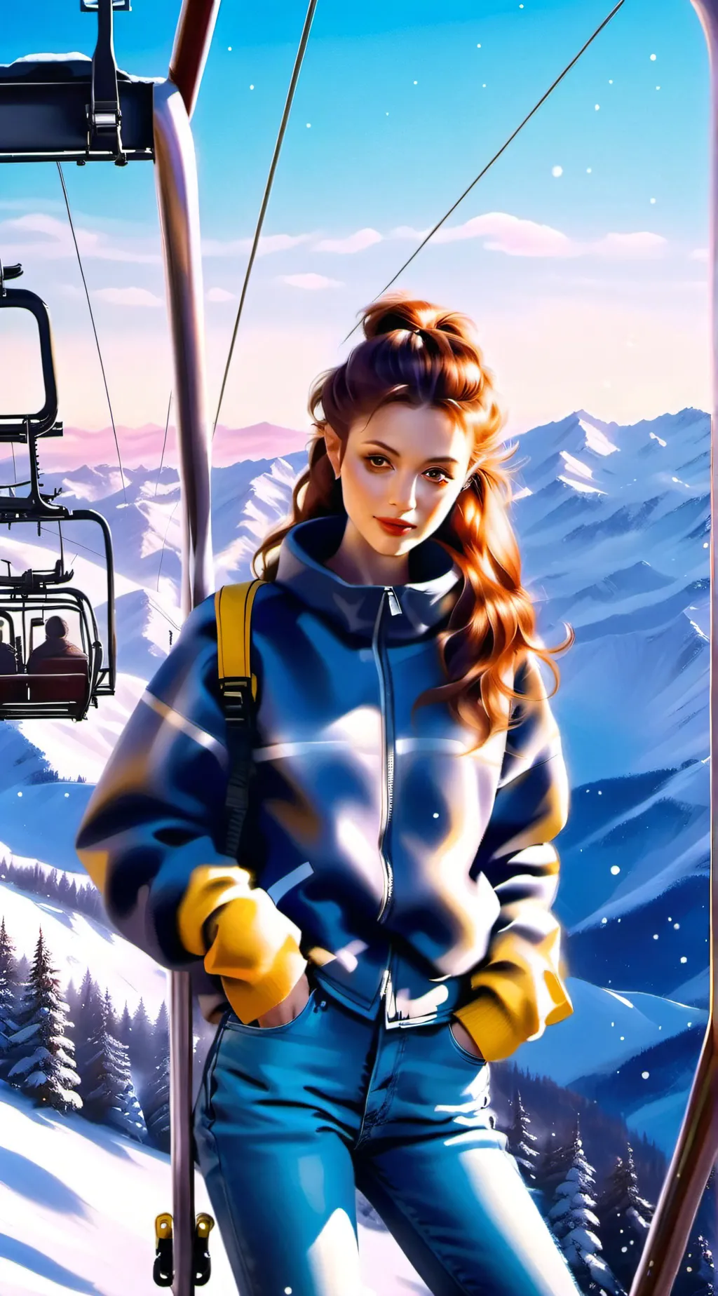 ai character: Trance background
