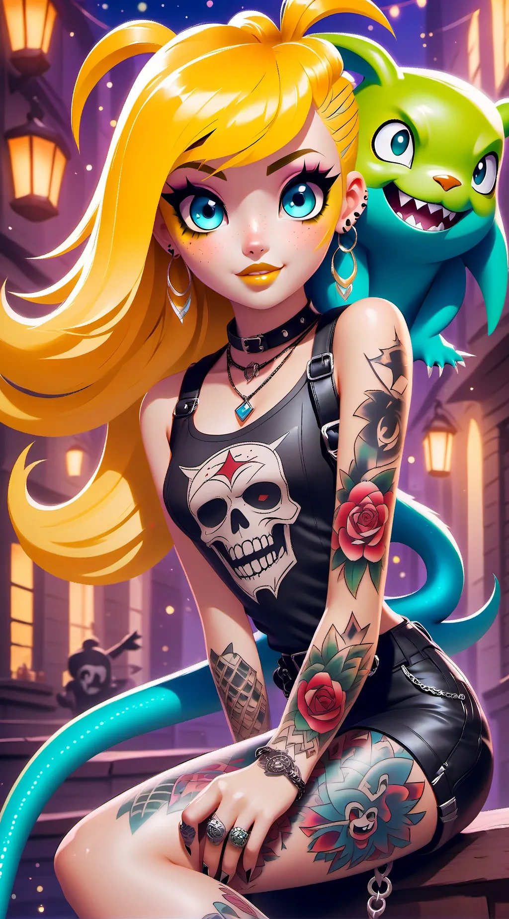 ai character: Alyssa  background