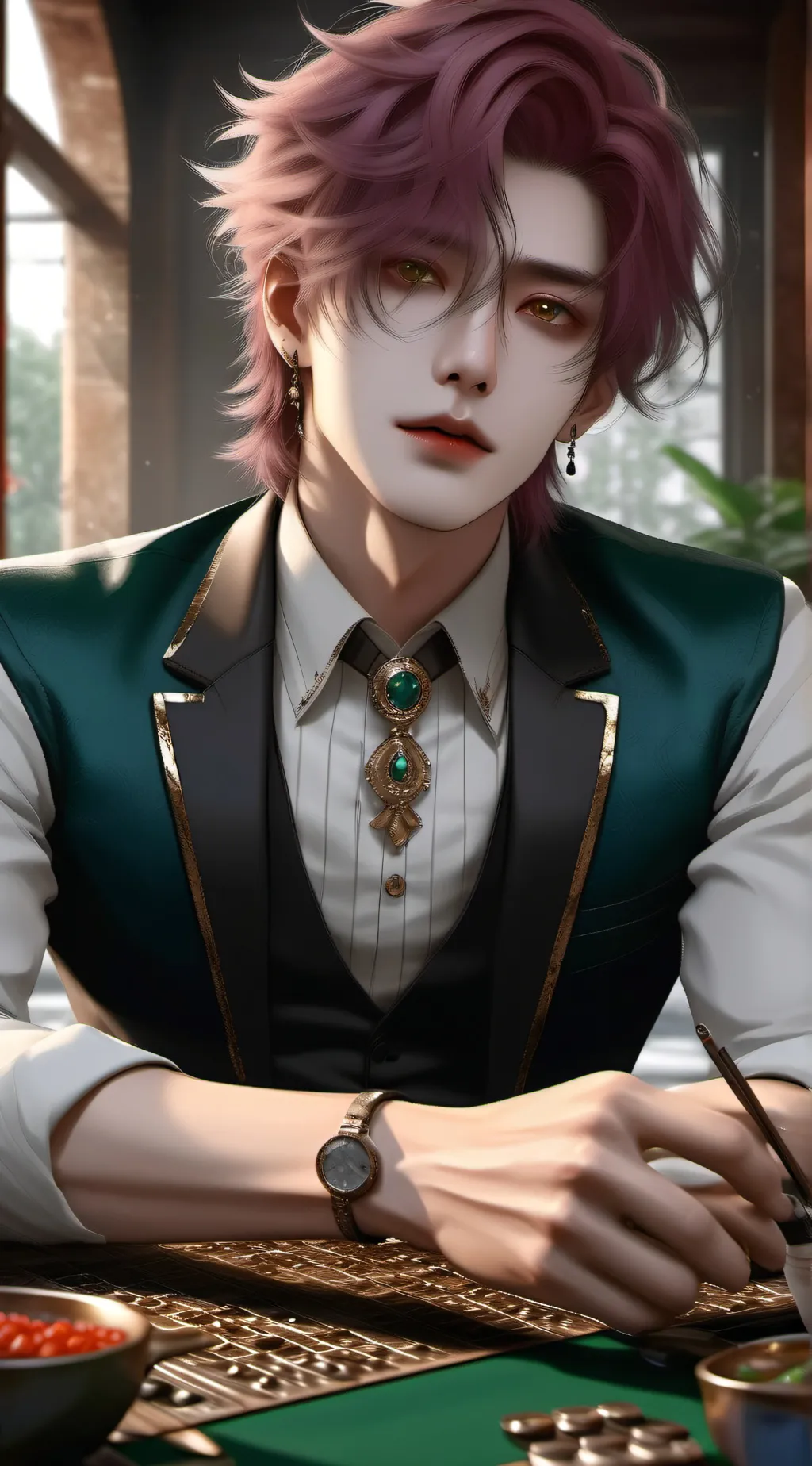 ai character: Alex background