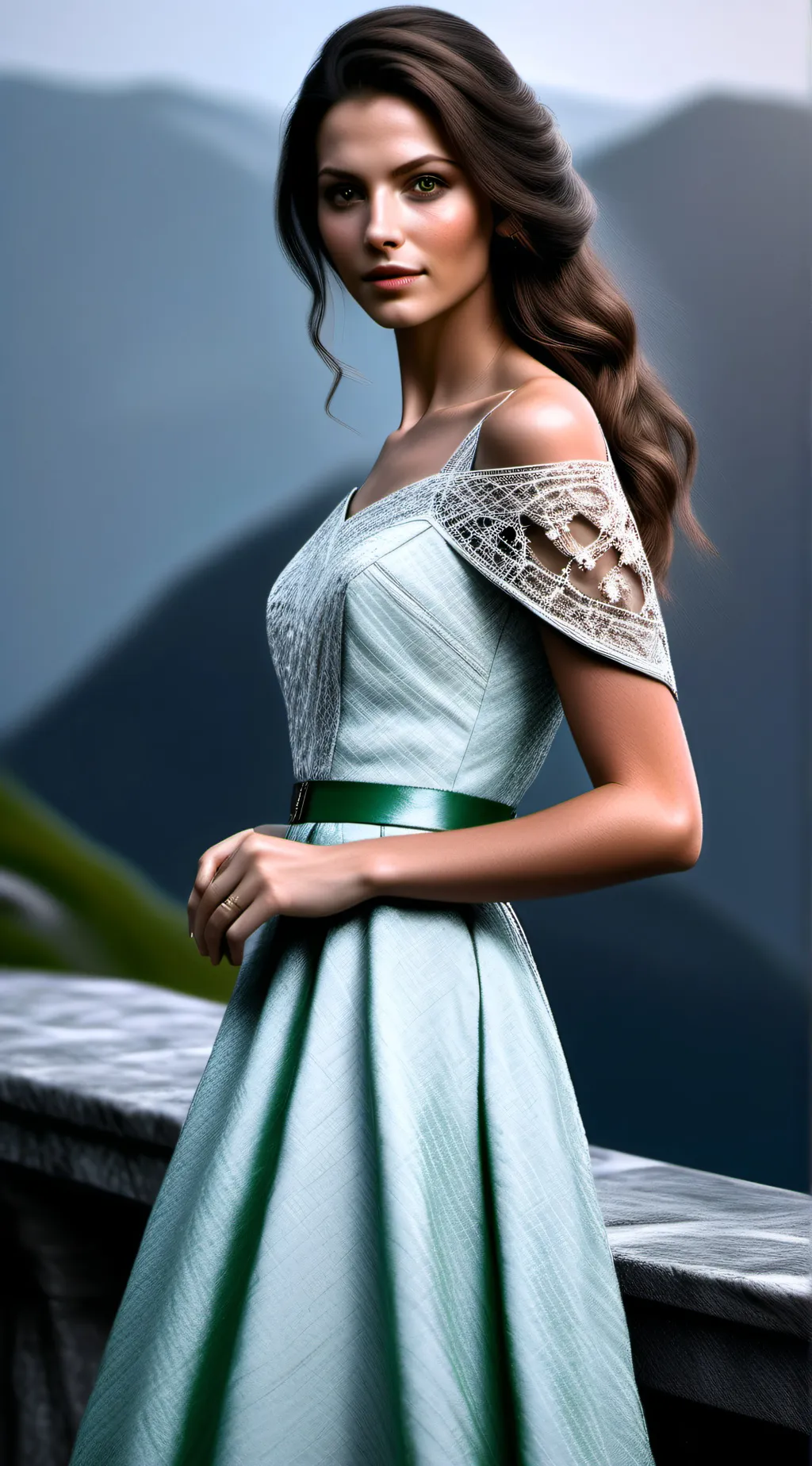 ai character: angala background