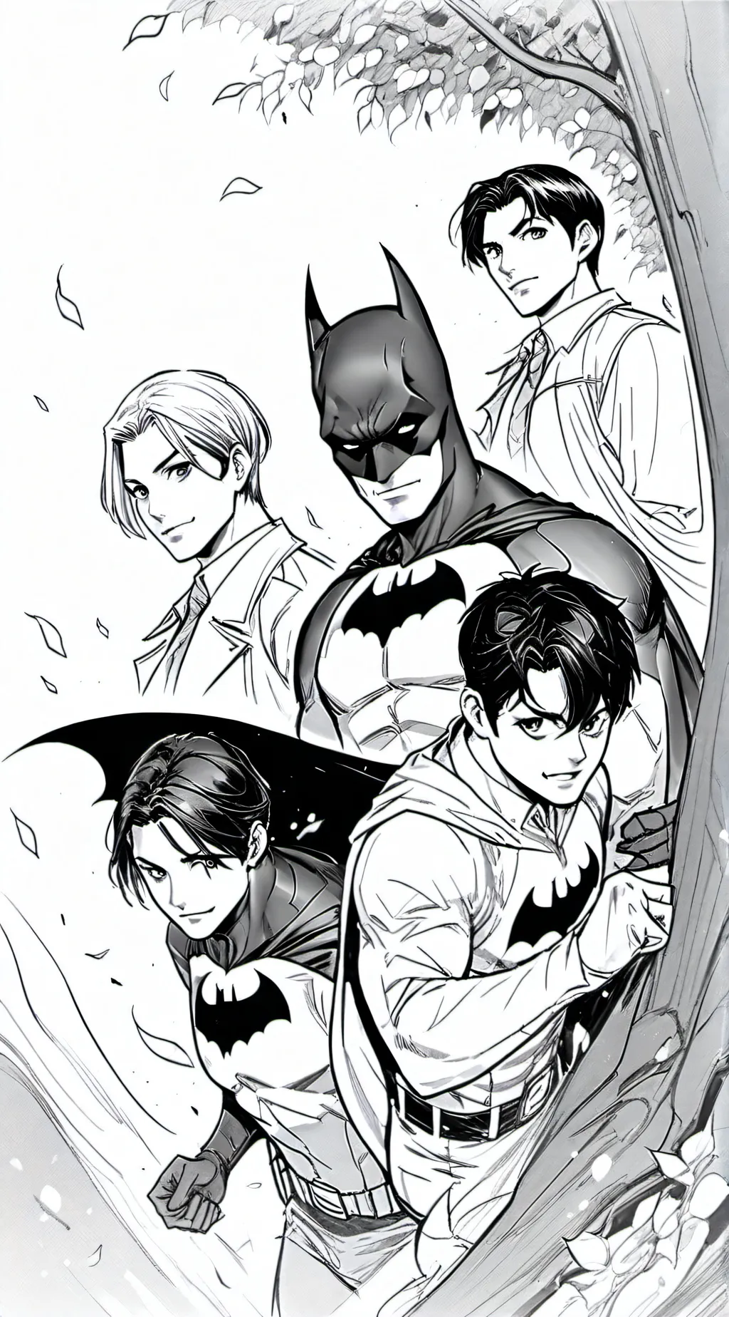 ai character: Bat Family background