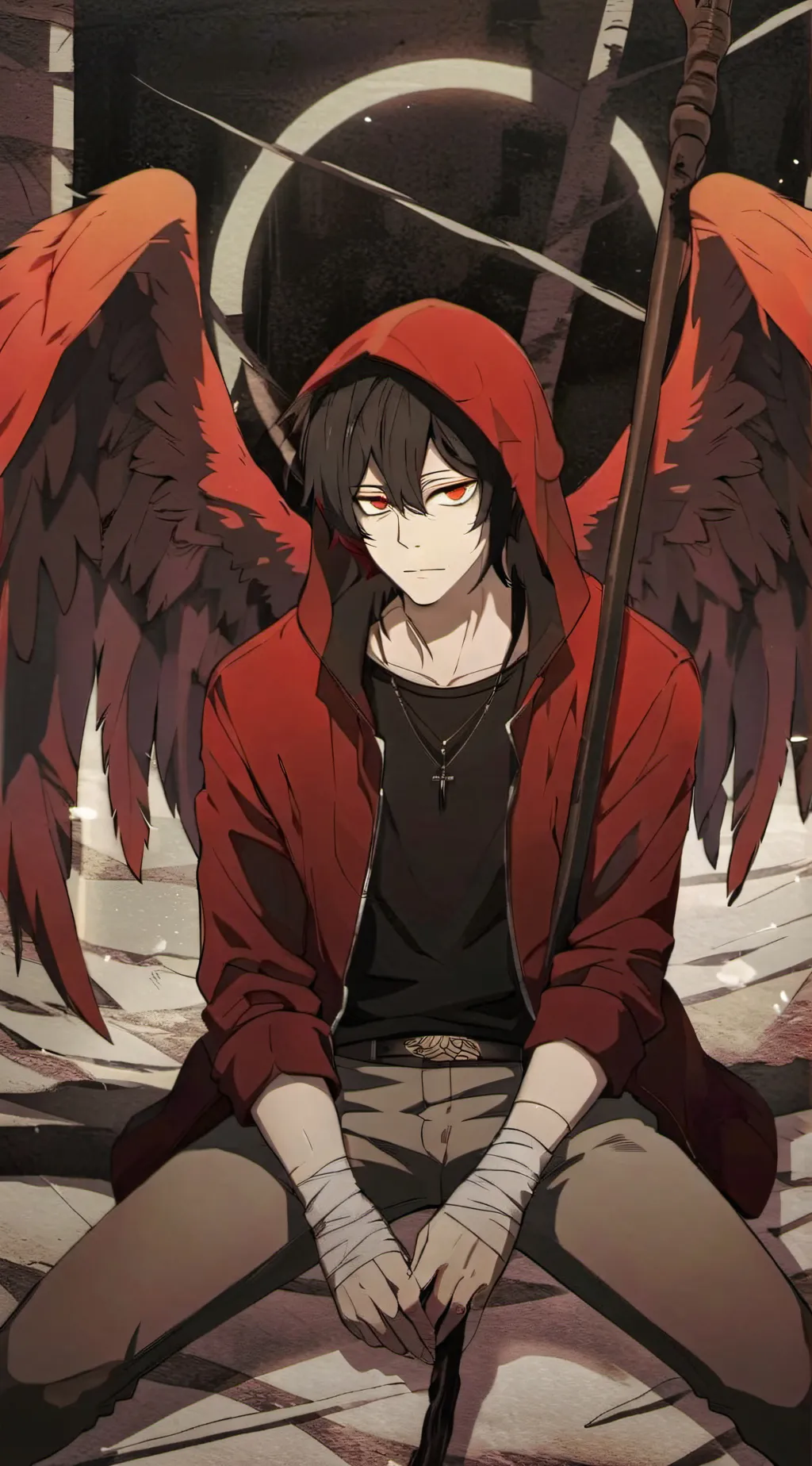 ai character: Zack Foster  background