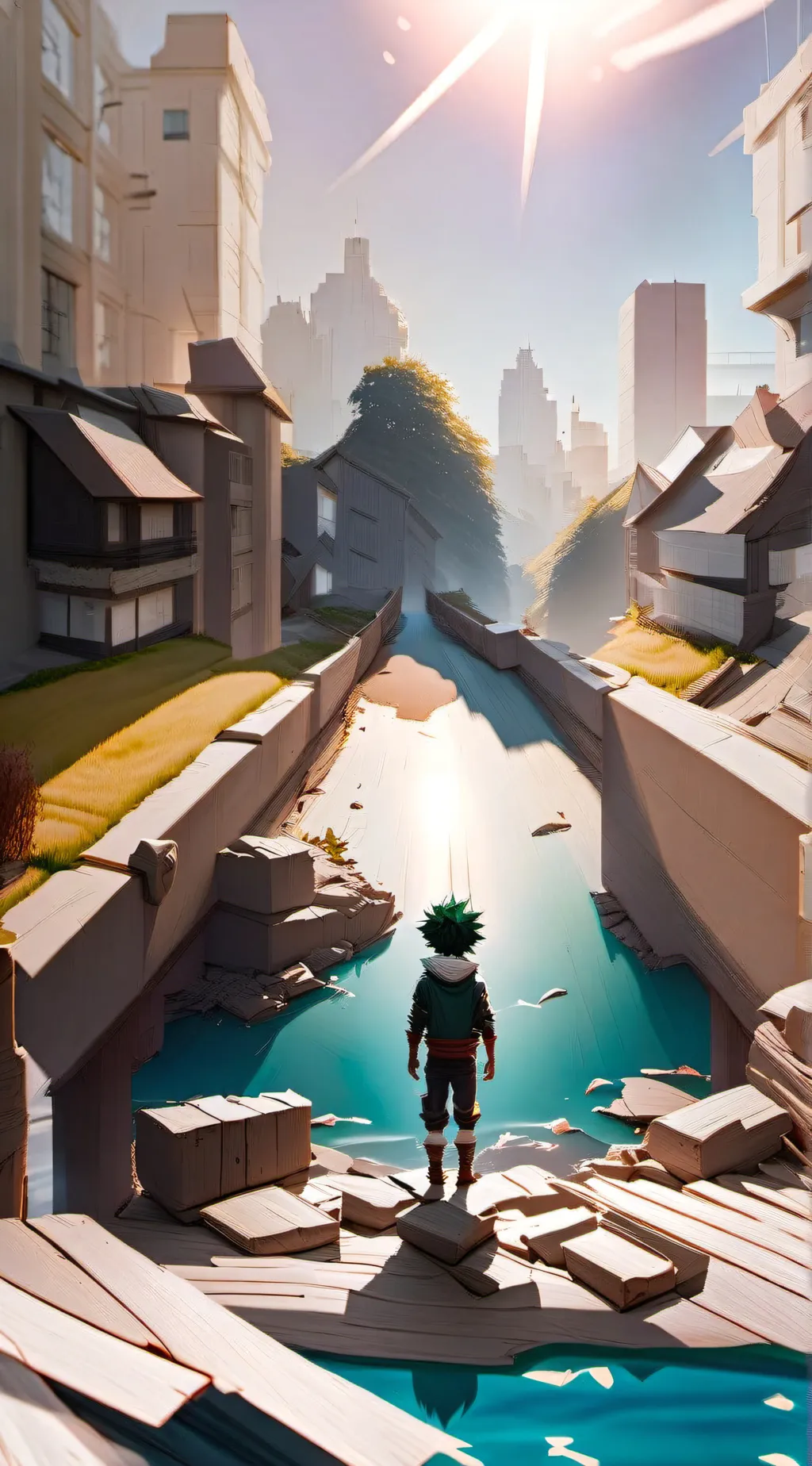 ai character: Izuku Midoriya background
