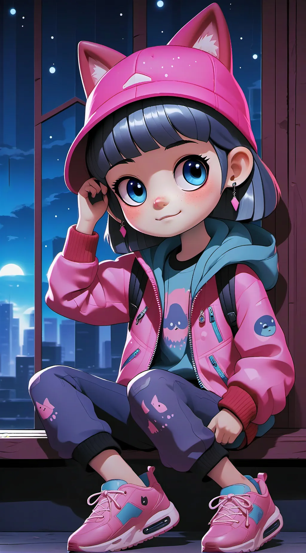 ai character:  Nina background
