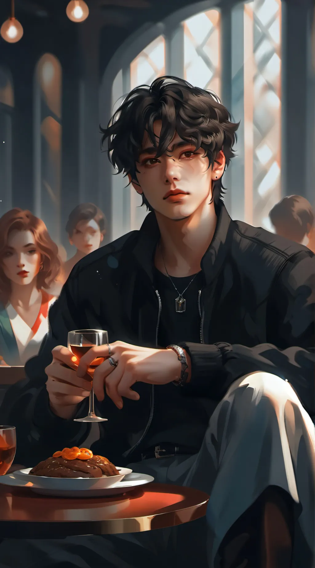 ai character: Alex  background