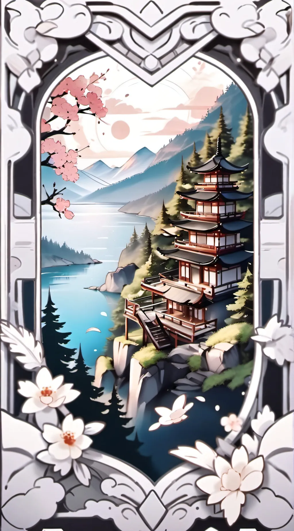 ai character: look at disc. background