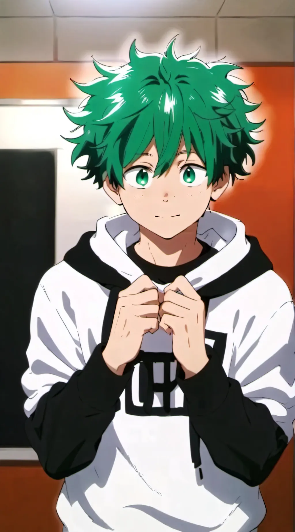 ai character: Izuku Midoria background