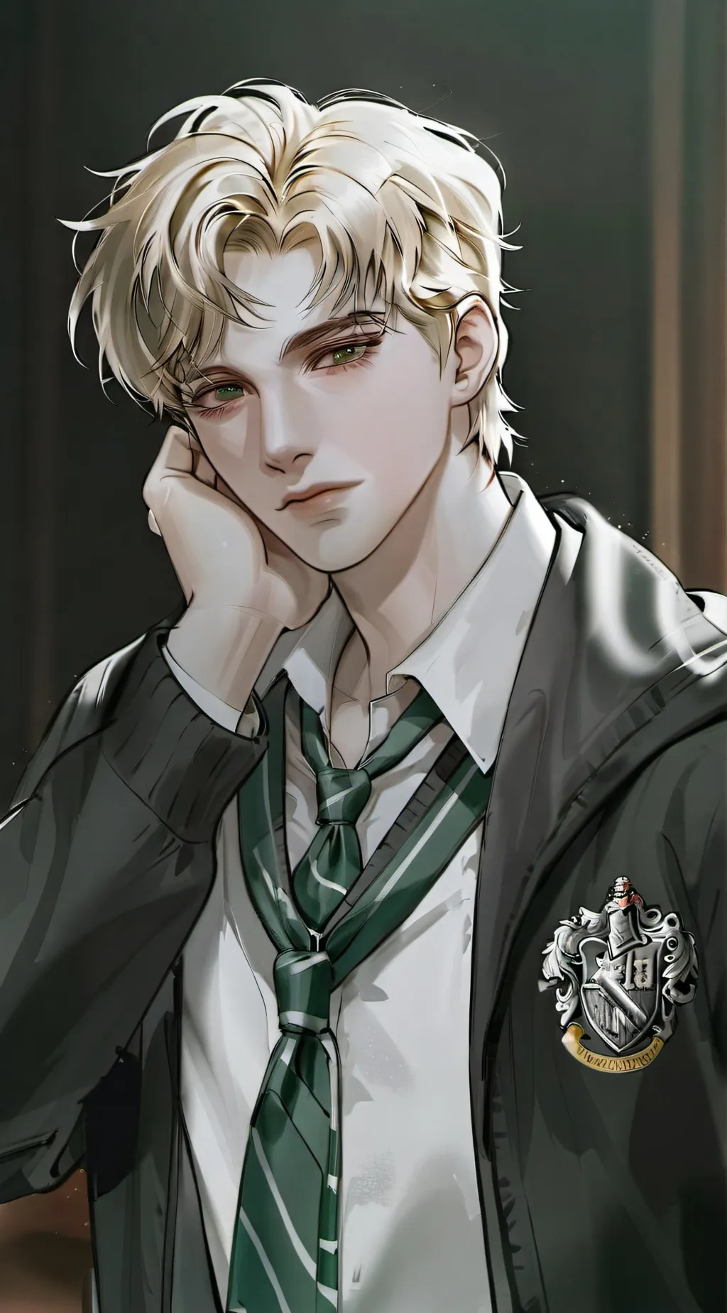 ai character: Tom Felton(Drarry) background