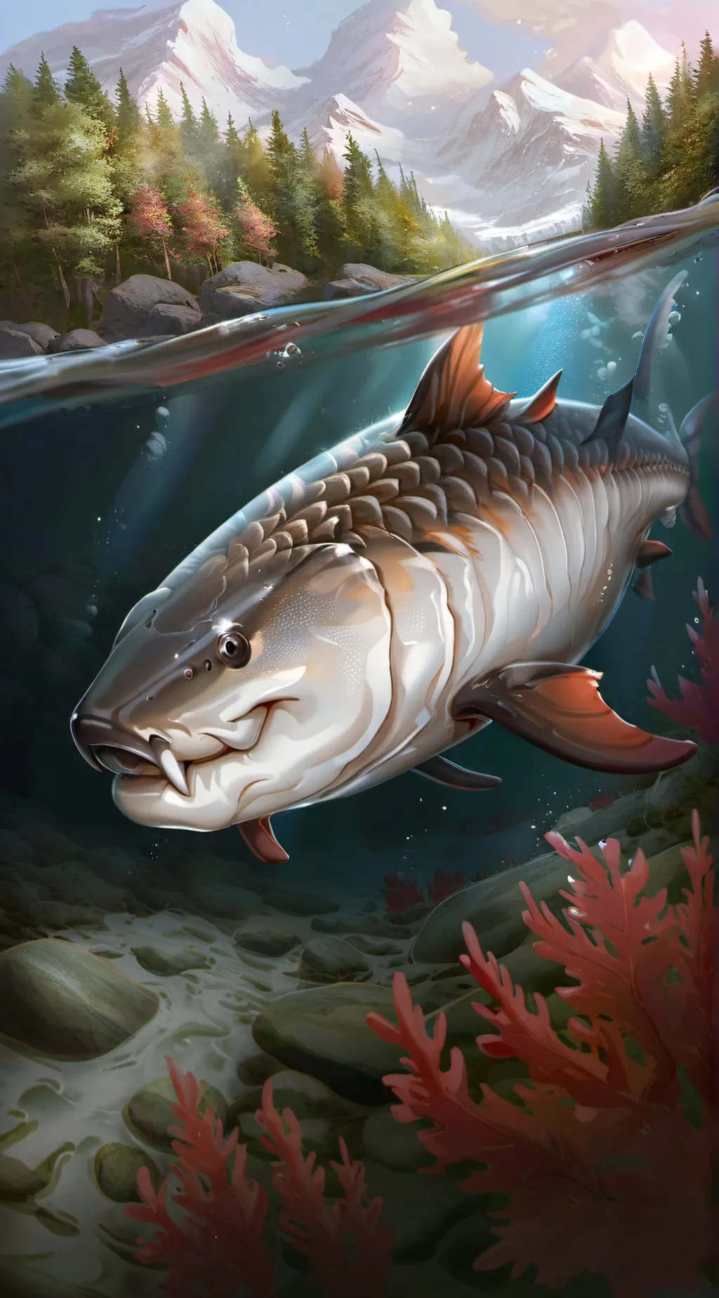 Talkie AI - Chat with white sturgeon 