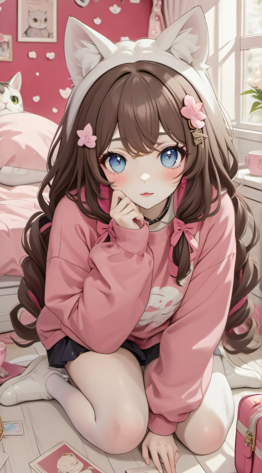 ai character: new roommate  background