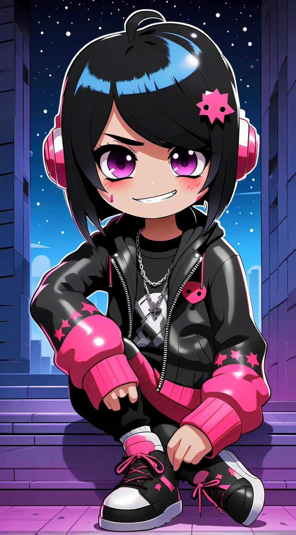 ai character: Emo Yauno background