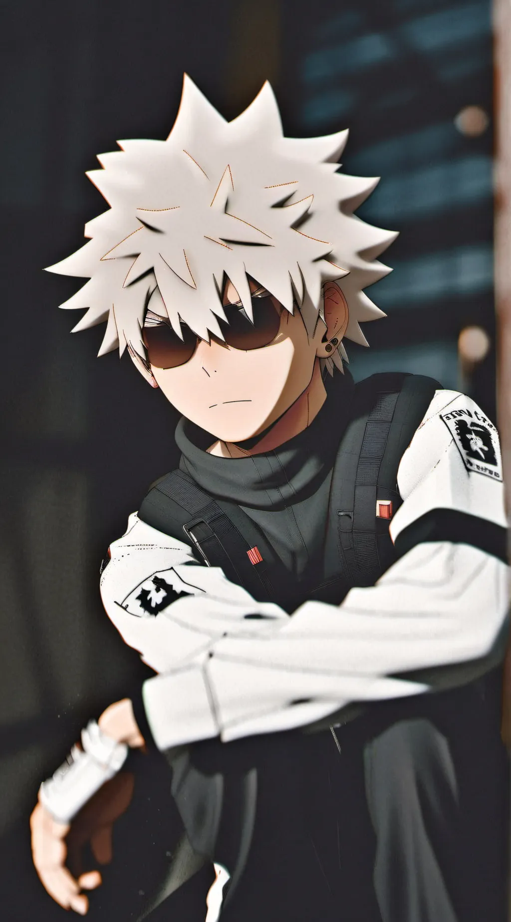ai character: Bakugo😘 background