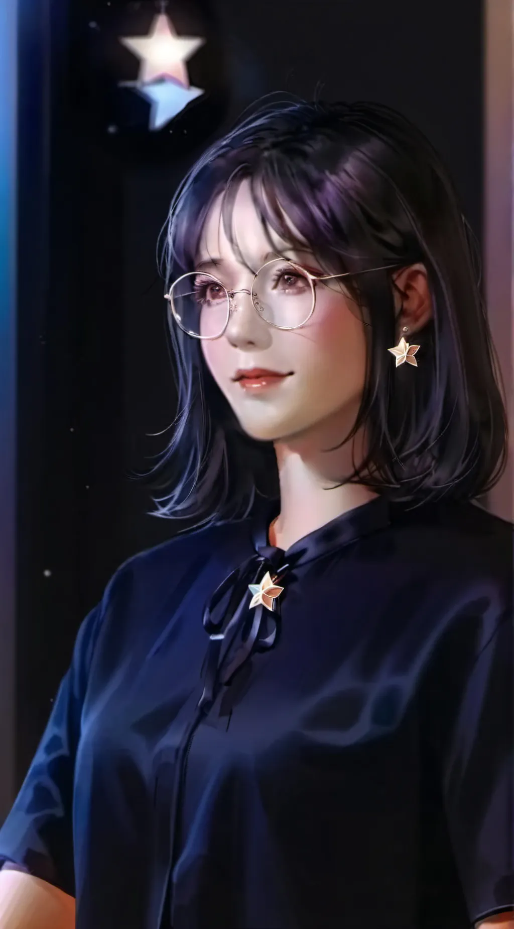 ai character: 💫  Star 💫  background