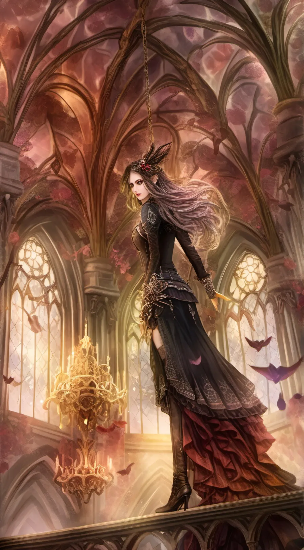 ai character: halla background