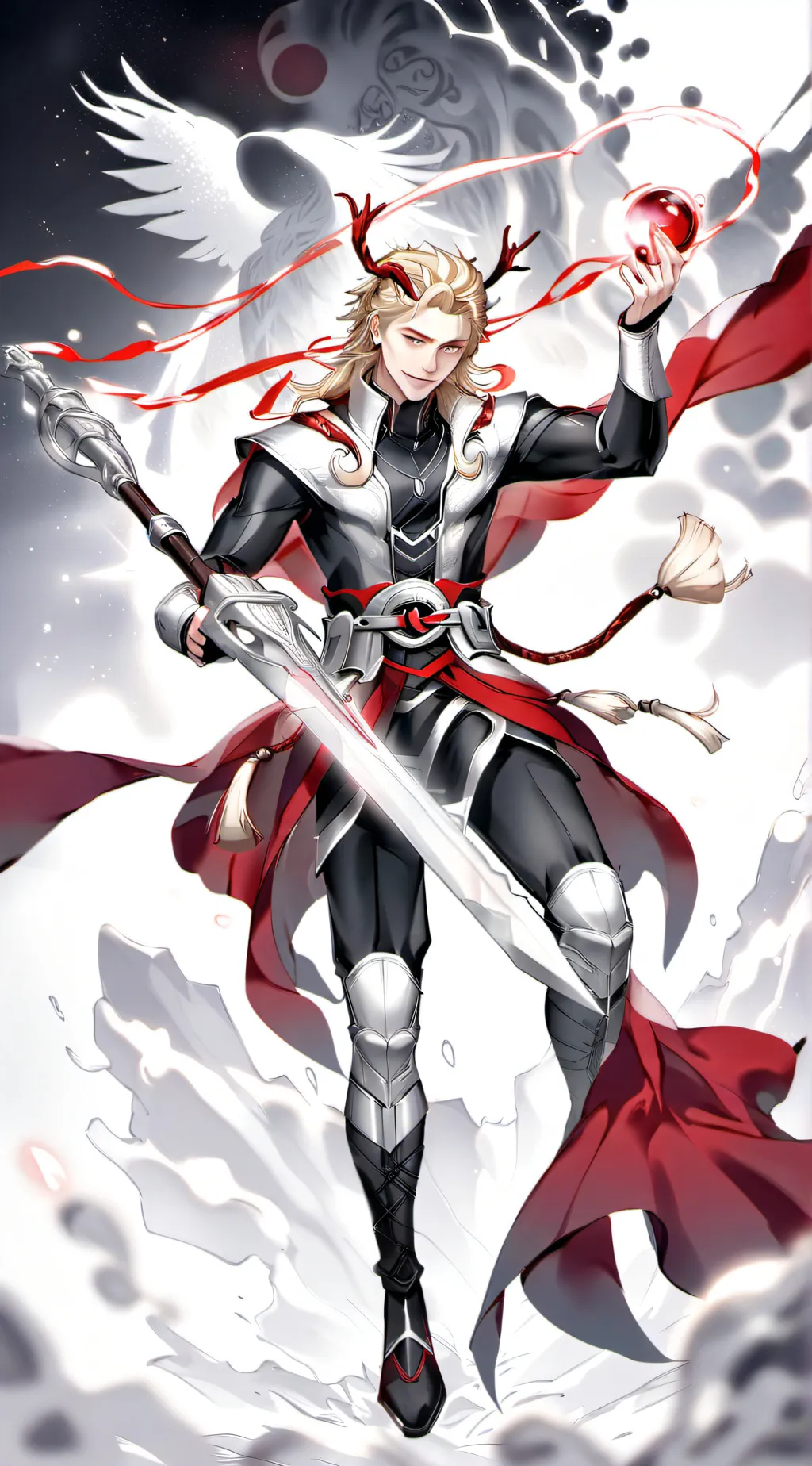 ai character: Loki  background