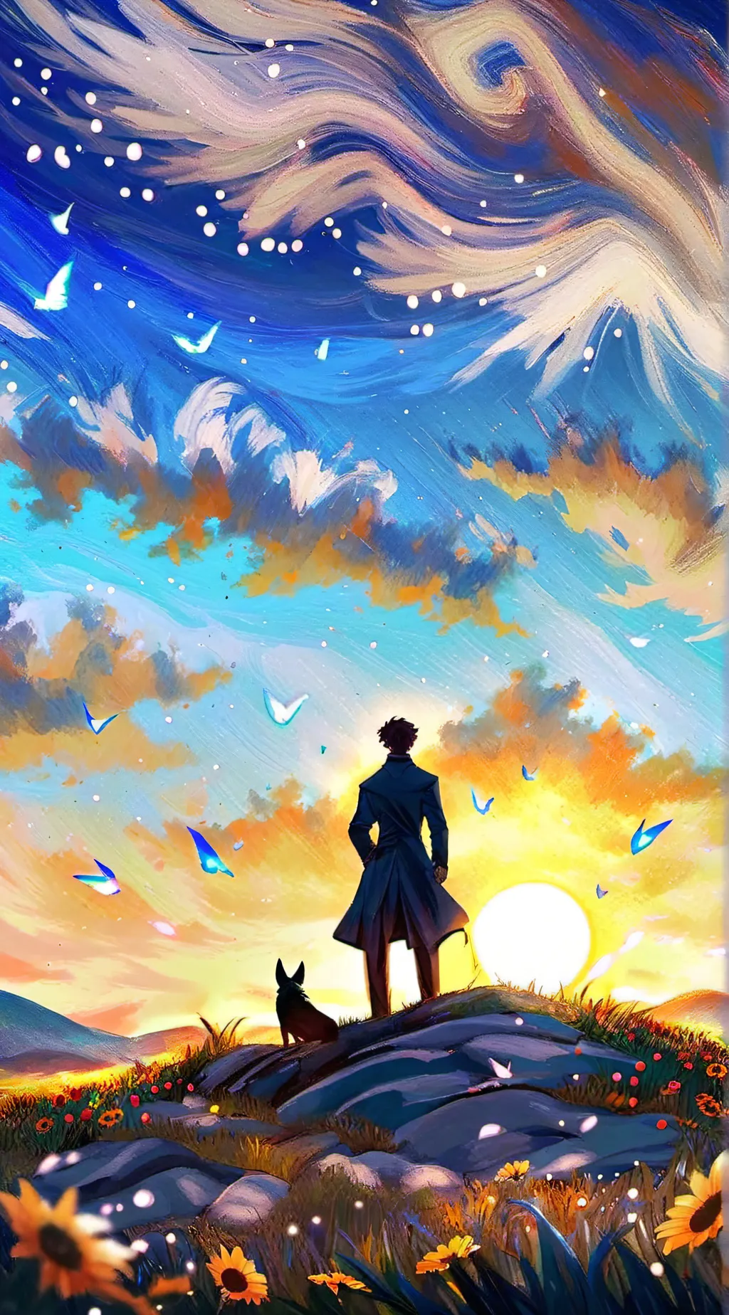 ai character: Luz background
